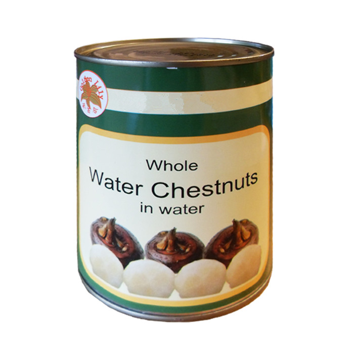 canned water chestnut factory